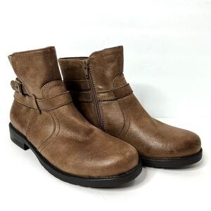 Wear.Ever. Tan Ankle Bootie “CASH”